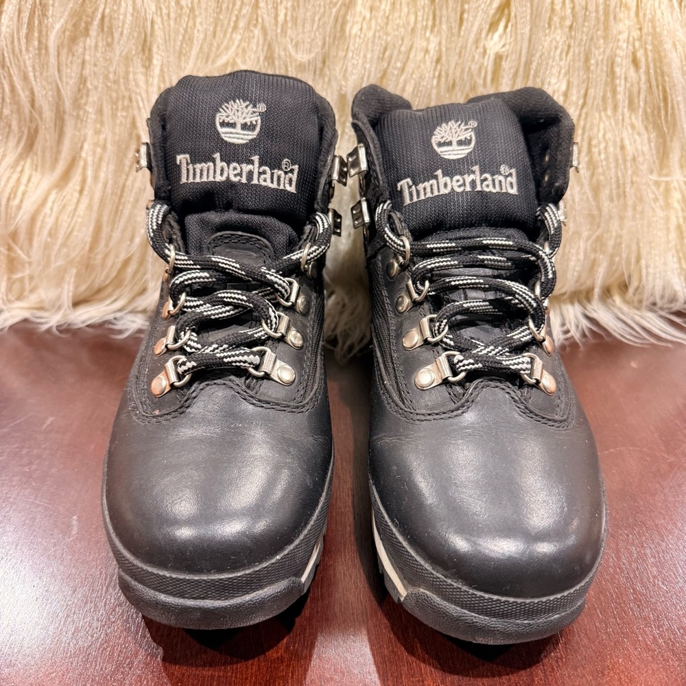 Timberland Euro Hiker Hiking Black Boots